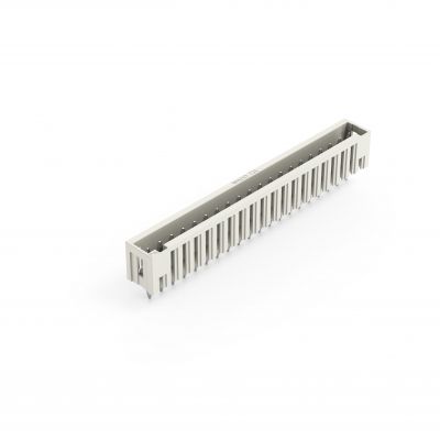 Wtyk THT Pin lutowniczy 1,0x1,0mm konstrukcja prosta jasnoszary /50szt./ WAGO (734-150)