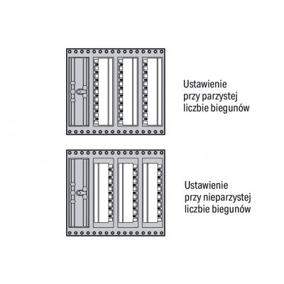 Wtyk THR Pin lutowniczy 1,2x1,2mm konstrukcja kątowa czarny /170szt./ WAGO (231-467/001-000/105-604/997-407)
