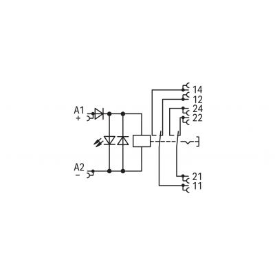 Moduł przekaźnikowy 24V DC WAGO (789-1346)