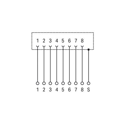 Moduł przejściowy RJ-45 WAGO (289-175/790-108)