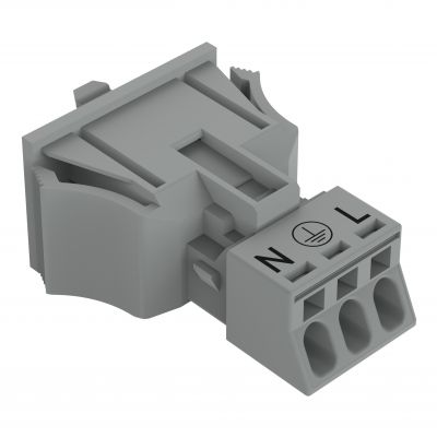 Wtyk Snap-In szary /50szt./ WAGO (890-753/060-000)