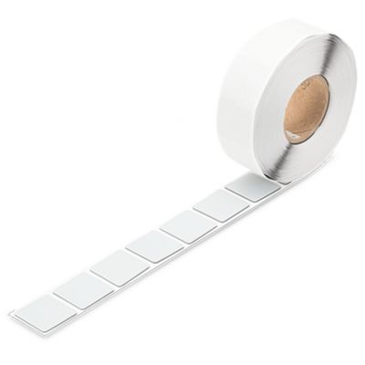Tabliczki na przycisk 27x27MM srebrny WAGO (210-848)