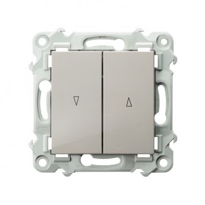 SZAFIR Łącznik żaluzjowy z blokadą mechaniczną kaszmirowy beż ŁP-7ZB/m/83 OSPEL (ŁP-7ZB/m/83)