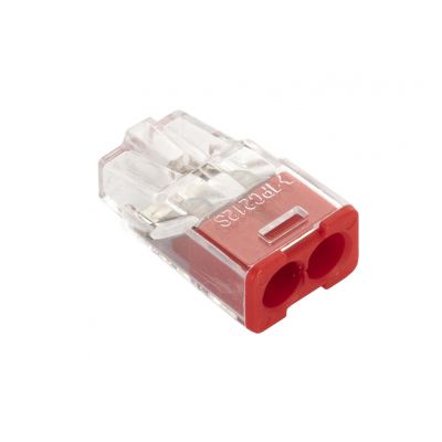 Złączka samozaciskowa bezgwintowa MINI PC212S transparentny SIMET (89240000)