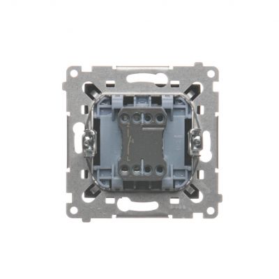 Simon 54 Przycisk „światło” 16A 250V zaciski śrubowe czarny DS1A.01/49 KONTAKT (DS1A.01/49)