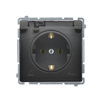 SIMON BASIC WMBW-73111x-Y011 Gniazdo wtyczkowe Schuko do wersji IP44 (moduł) 16A, 250V~, zaciski śru BMGSZ1B.01/49A KONTAKT (BMGSZ1B.01/49A)