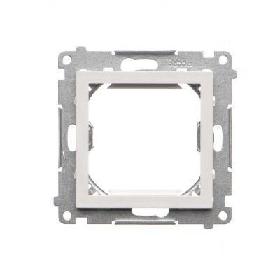 Simon 55 Adapter (przejściówka) na osprzęt standardu 45x45mm Biały mat TA45.01/111 KONTAKT (TA45.01/111)