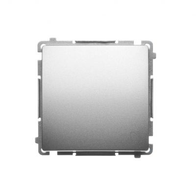 Simon Basic Przycisk dzwonek 16A 250V zaciski śrubowe satynowy BMD1A.01/29 KONTAKT (BMD1A.01/29)