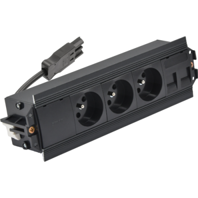 SIMON 480 TS48-530E300K0-44 Indesk 3 gn. typ E i płytka dla 2 złączy RJ45 keystone; złącze 10 cm prz 48530E300K00000-44 KONTAKT (48530E300K00000-44)
