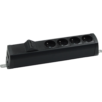 SIMON 480 TS48-210E400K0-44 Listwa poszerzona 4 gn. typ E i płytka 2xRJ45 keystone; złącze w układzi 48210E400K00000-44 KONTAKT (48210E400K00000-44)