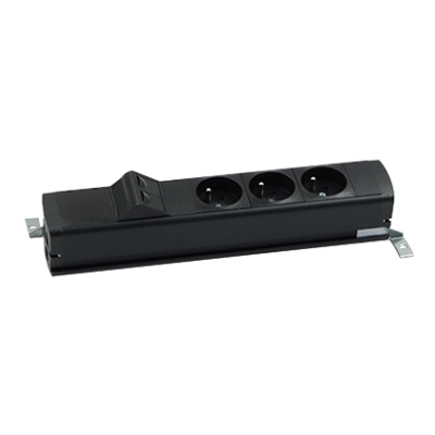 SIMON 480 TS48-130E300K0-44 Listwa standardowa 3 gn. typ E i płytka 2xRJ45 keystone; złącze śrubowe; 48130E300K00000-44 KONTAKT (48130E300K00000-44)