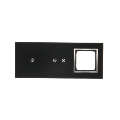 Simon 54 Touch Panel dotykowy S54 Touch 3 moduły 1 pole dotykowe + 2 pola dotykowe poziome + 1 otwór na osprzęt S54 księżycowa lawa DSTR3120/74 KONTAKT (DSTR3120/74)