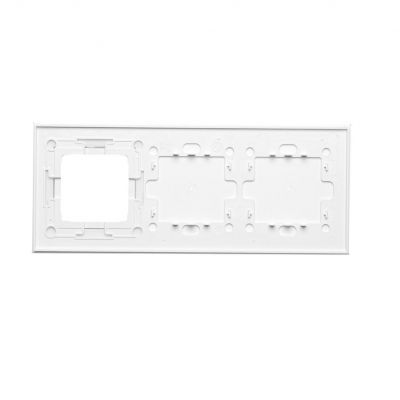 Simon 54 Touch Panel dotykowy S54 Touch 3 moduły 1 pole dotykowe + 1 pole dotykowe + 1 otwór na osprzęt S54 biała perła DSTR3110/70 KONTAKT (DSTR3110/70)