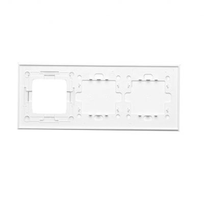 Simon 54 Touch Panel dotykowy S54 Touch 3 moduły 1 pole dotykowe + 2 pola dotykowe poziome + 1 otwór na osprzęt S54 biała perła DSTR3120/70 KONTAKT (DSTR3120/70)