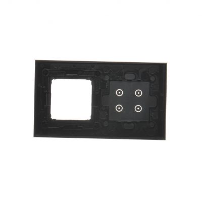 Simon 54 Touch Panel dotykowy S54 Touch 2 moduły 4 pola dotykowe + 1 otwór na osprzęt S54 zastygła lawa DSTR240/73 KONTAKT (DSTR240/73)