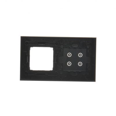 Simon 54 Touch Panel dotykowy S54 Touch 2 moduły 4 pola dotykowe + 1 otwór na osprzęt S54 księżycowa lawa DSTR240/74 KONTAKT (DSTR240/74)