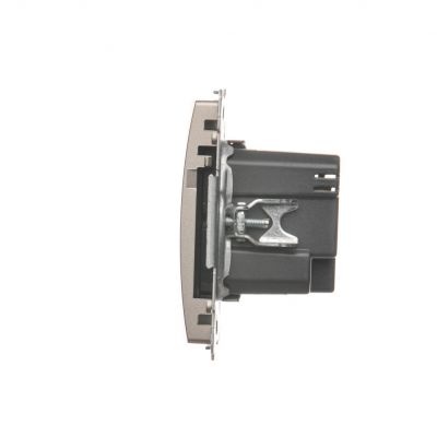 Simon Basic Ładowarka 2 x USB 2.1 A 5V DC 230V satynowy BMC2USB.01/29 KONTAKT (BMC2USB.01/29)