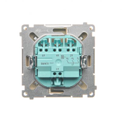 Simon Basic Łącznik potrójny 10A 250V szybkozłączka beż BMW31.01/12 KONTAKT (BMW31.01/12)