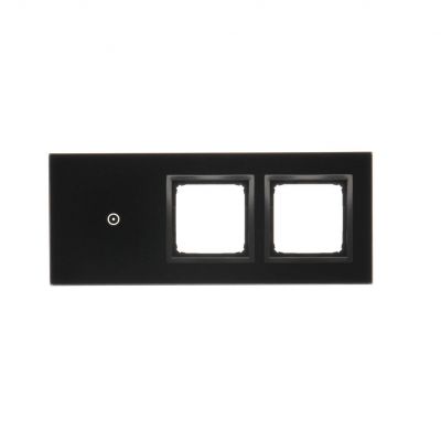 Simon 54 Touch Panel dotykowy S54 Touch 3 moduły 1 pole dotykowe + 2 otwory na osprzęty S54 zastygła lawa DSTR3100/73 KONTAKT (DSTR3100/73)