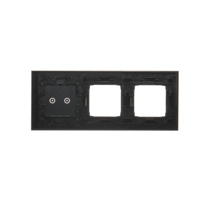 Simon 54 Touch Panel dotykowy S54 Touch 3 moduły 2 pola dotykowe poziome + 2 otwory na osprzęty S54 księżycowa lawa DSTR3200/74 KONTAKT (DSTR3200/74)