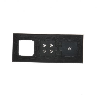 Simon 54 Touch Panel dotykowy S54 Touch 3 moduły 1 pole dotykowe + 4 pola dotykowe + 1 otwór na osprzęt S54 księżycowa lawa DSTR3140/74 KONTAKT (DSTR3140/74)