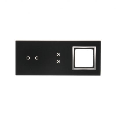 Simon 54 Touch Panel dotykowy S54 Touch 3 moduły 2 pola dotykowe poziome + 2 pola dotykowe pionowe + 1 otwór na osprzęt S54 księżycowa lawa DSTR3230/74 KONTAKT (DSTR3230/74)