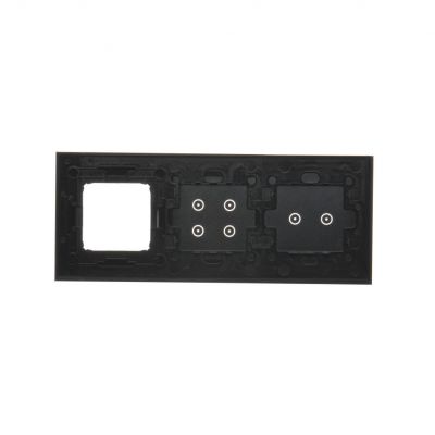 Simon 54 Touch Panel dotykowy S54 Touch 3 moduły 2 pola dotykowe poziome + 4 pola dotykowe + 1 otwór na osprzęt S54 księżycowa lawa DSTR3240/74 KONTAKT (DSTR3240/74)