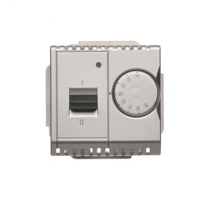 SIMON BASIC WMUR-011xxx-4011 Regulator temperatury z czujnikiem zewnętrznym, 16A, 230V~. Montaż gnia BMRT10ZS.02/43 KONTAKT (BMRT10ZS.02/43)