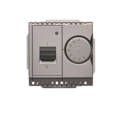 SIMON BASIC WMUR-011xxx-J011 Regulator temperatury z czujnikiem zewnętrznym, 16A, 230V~. Montaż gnia BMRT10ZS.02/21 KONTAKT (BMRT10ZS.02/21)