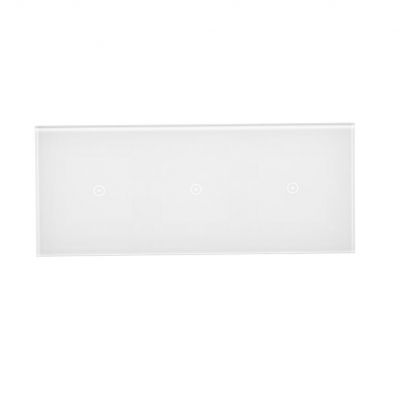 Simon 54 Touch Panel dotykowy S54 Touch 3 moduły 1 pole dotykowe + 1 pole dotykowe + 1 pole dotykowe biała perła DSTR3111/70 KONTAKT (DSTR3111/70)