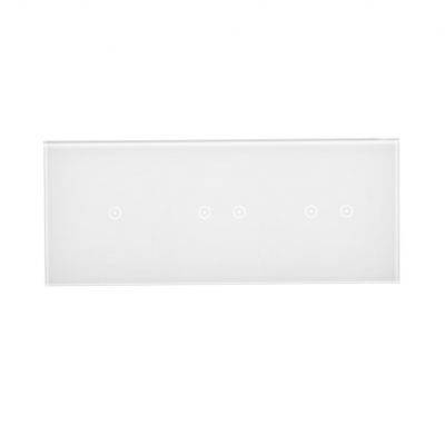 Simon 54 Touch Panel dotykowy S54 Touch 3 moduły 1 pole dotykowe + 2 pola dotykowe poziome + 2 pola dotykowe poziome biała perła DSTR3122/70 KONTAKT (DSTR3122/70)