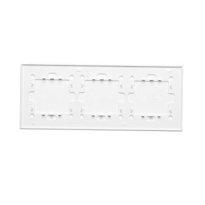 Simon 54 Touch Panel dotykowy S54 Touch 3 moduły 2 pola dotykowe poziome + 2 pola dotykowe poziome + 2 pola dotykowe poziome biała perła DSTR3222/70 KONTAKT (DSTR3222/70)
