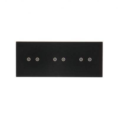 Simon 54 Touch Panel dotykowy S54 Touch 3 moduły 2 pola dotykowe poziome + 2 pola dotykowe poziome + 2 pola dotykowe poziome zastygła lawa DSTR3222/73 KONTAKT (DSTR3222/73)