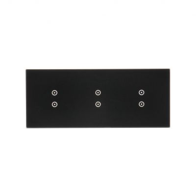 Simon 54 Touch Panel dotykowy S54 Touch 3 moduły 2 pola dotykowe pionowe + 2 pola dotykowe pionowe + 2 pola dotykowe pionowe zastygła lawa DSTR3333/73 KONTAKT (DSTR3333/73)