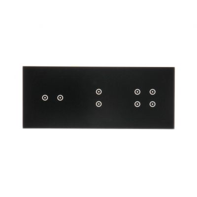 Simon 54 Touch Panel dotykowy S54 Touch 3 moduły 2 pola dotykowe poziome + 2 pola dotykowe pionowe + 4 pola dotykowe zastygła lawa DSTR3234/73 KONTAKT (DSTR3234/73)