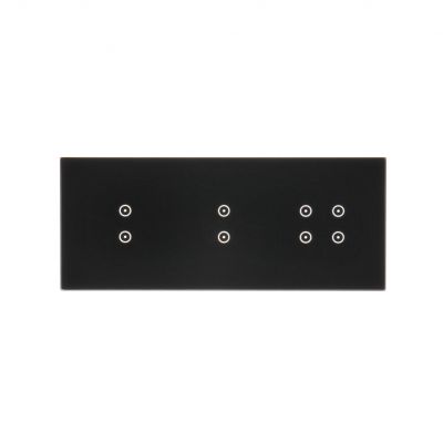 Simon 54 Touch Panel dotykowy S54 Touch 3 moduły 2 pola dotykowe pionowe + 2 pola dotykowe pionowe + 4 pola dotykowe zastygła lawa DSTR3334/73 KONTAKT (DSTR3334/73)