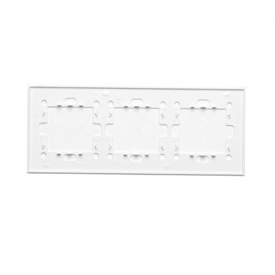 Simon 54 Touch Panel dotykowy S54 Touch 3 moduły 2 pola dotykowe pionowe + 2 pola dotykowe poziome + 4 pola dotykowe biała perła DSTR3324/70 KONTAKT (DSTR3324/70)