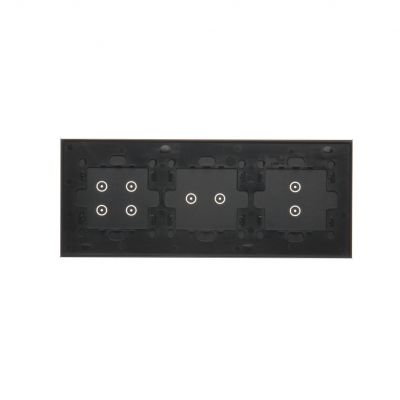 Simon 54 Touch Panel dotykowy S54 Touch 3 moduły 2 pola dotykowe pionowe + 2 pola dotykowe poziome + 4 pola dotykowe zastygła lawa DSTR3324/73 KONTAKT (DSTR3324/73)