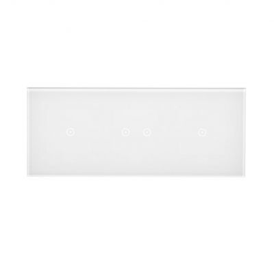 Simon 54 Touch Panel dotykowy S54 Touch 3 moduły 1 pole dotykowe + 2 pola dotykowe poziome + 1 pole dotykowe biała perła DSTR3121/70 KONTAKT (DSTR3121/70)