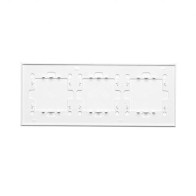 Simon 54 Touch Panel dotykowy S54 Touch 3 moduły 1 pole dotykowe + 2 pola dotykowe poziome + 1 pole dotykowe biała perła DSTR3121/70 KONTAKT (DSTR3121/70)