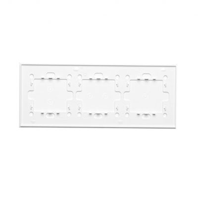 Simon 54 Touch Panel dotykowy S54 Touch 3 moduły 1 pole dotykowe + 2 pola dotykowe poziome + 2 pola dotykowe pionowe biała mgła DSTR3123/70 KONTAKT (DSTR3123/70)