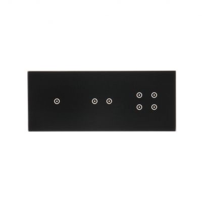 Simon 54 Touch Panel dotykowy S54 Touch 3 moduły 1 pole dotykowe + 2 pola dotykowe poziome + 4 pola dotykowe zastygła lawa DSTR3124/73 KONTAKT (DSTR3124/73)
