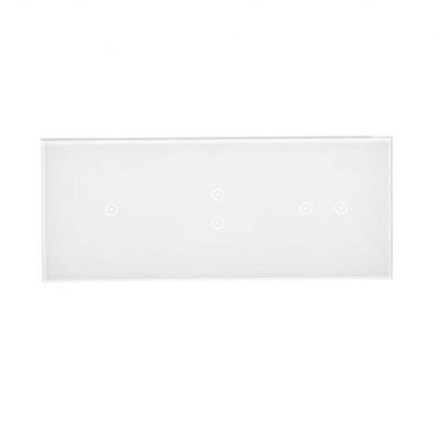 Simon 54 Touch Panel dotykowy S54 Touch 3 moduły 1 pole dotykowe + 2 pola dotykowe pionowe + 2 pola dotykowe poziome biała perła DSTR3132/70 KONTAKT (DSTR3132/70)