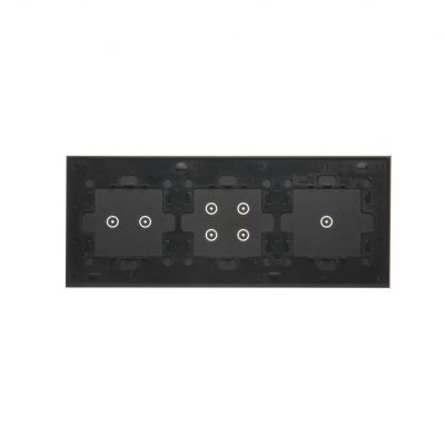 Simon 54 Touch Panel dotykowy S54 Touch 3 moduły 1 pole dotykowe + 4 pole dotykowe + 2 pola dotykowe poziome zastygła lawa DSTR3142/73 KONTAKT (DSTR3142/73)