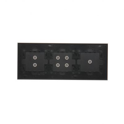 Simon 54 Touch Panel dotykowy S54 Touch 3 moduły 1 pole dotykowe + 4 pole dotykowe + 2 pola dotykowe pionowe zastygła lawa DSTR3143/73 KONTAKT (DSTR3143/73)