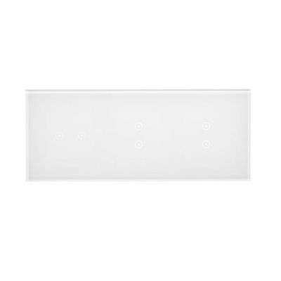 Simon 54 Touch Panel dotykowy S54 Touch 3 moduły 2 pola dotykowe poziome + 2 pola dotykowe pionowe + 2 pola dotykowe pionowe biała perła DSTR3233/70 KONTAKT (DSTR3233/70)