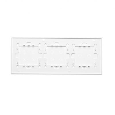 Simon 54 Touch Panel dotykowy S54 Touch 3 moduły 2 pola dotykowe poziome + 4 pola dotykowe + 4 pola dotykowe biała perła DSTR3244/70 KONTAKT (DSTR3244/70)