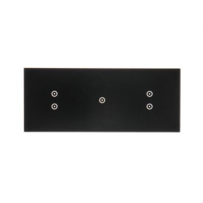 Simon 54 Touch Panel dotykowy S54 Touch 3 moduły 2 pola dotykowe pionowe +1 pole dotykowe + 2 pola dotykowe pionowe zastygła lawa DSTR3313/73 KONTAKT (DSTR3313/73)
