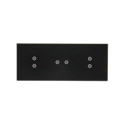 Simon 54 Touch Panel dotykowy S54 Touch 3 moduły 2 pola dotykowe pionowe + 2 pole dotykowe poziome + 2 pola dotykowe pionowe zastygła lawa DSTR3323/73 KONTAKT (DSTR3323/73)