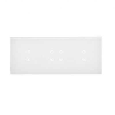 Simon 54 Touch Panel dotykowy S54 Touch 3 moduły 2 pola dotykowe pionowe + 4 pola dotykowe + 2 pola dotykowe pionowe biała perła DSTR3343/70 KONTAKT (DSTR3343/70)